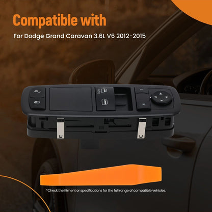 Driver Side Window Control Switch for Dodge Grand Caravan (2012–2015)