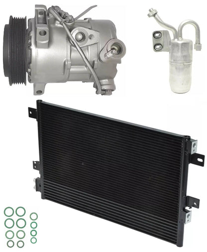 AC Compressor Kit with Condenser for Jeep Compass 2.0L (2009–2016)