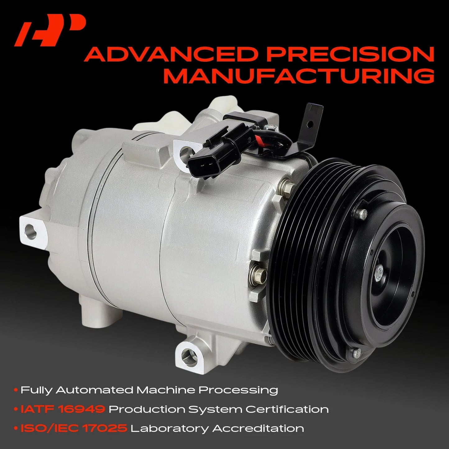 A/C Compressor with Clutch for Chevrolet Silverado 1500 (2019–2024)