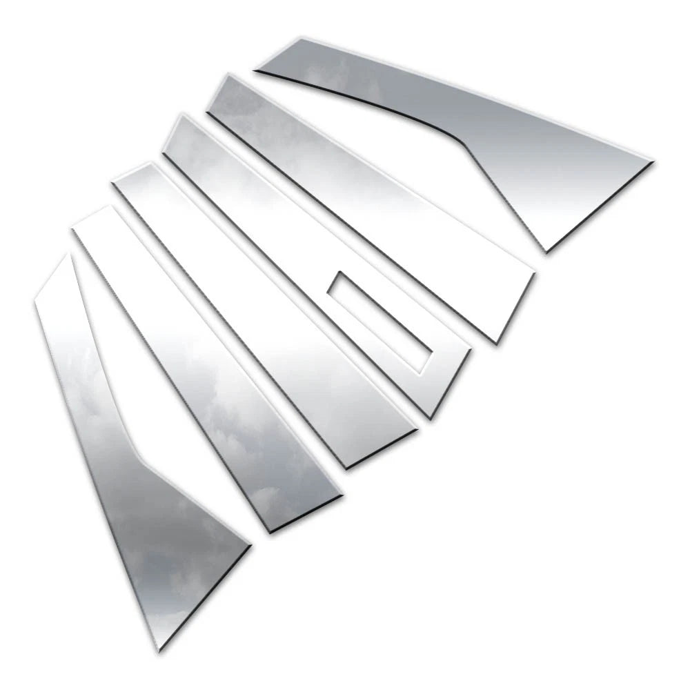 6pc. Luxury FX Polished Pillar Post Trim for 2020-2023 Lincoln Corsair