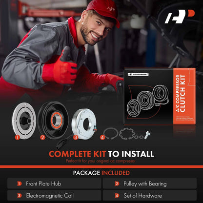 A/C Compressor Clutch Kit for Chevrolet Silverado 1500 (2014–2019)