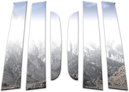 Luxury FX Pillar Post Trim Kit for Ford Ranger SuperCrew Cab (2019–2023)
