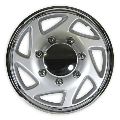 16 Inch Chrome Push On Wheel Covers for Steel Wheels Saxon Style for Chevy (2000–2020)
