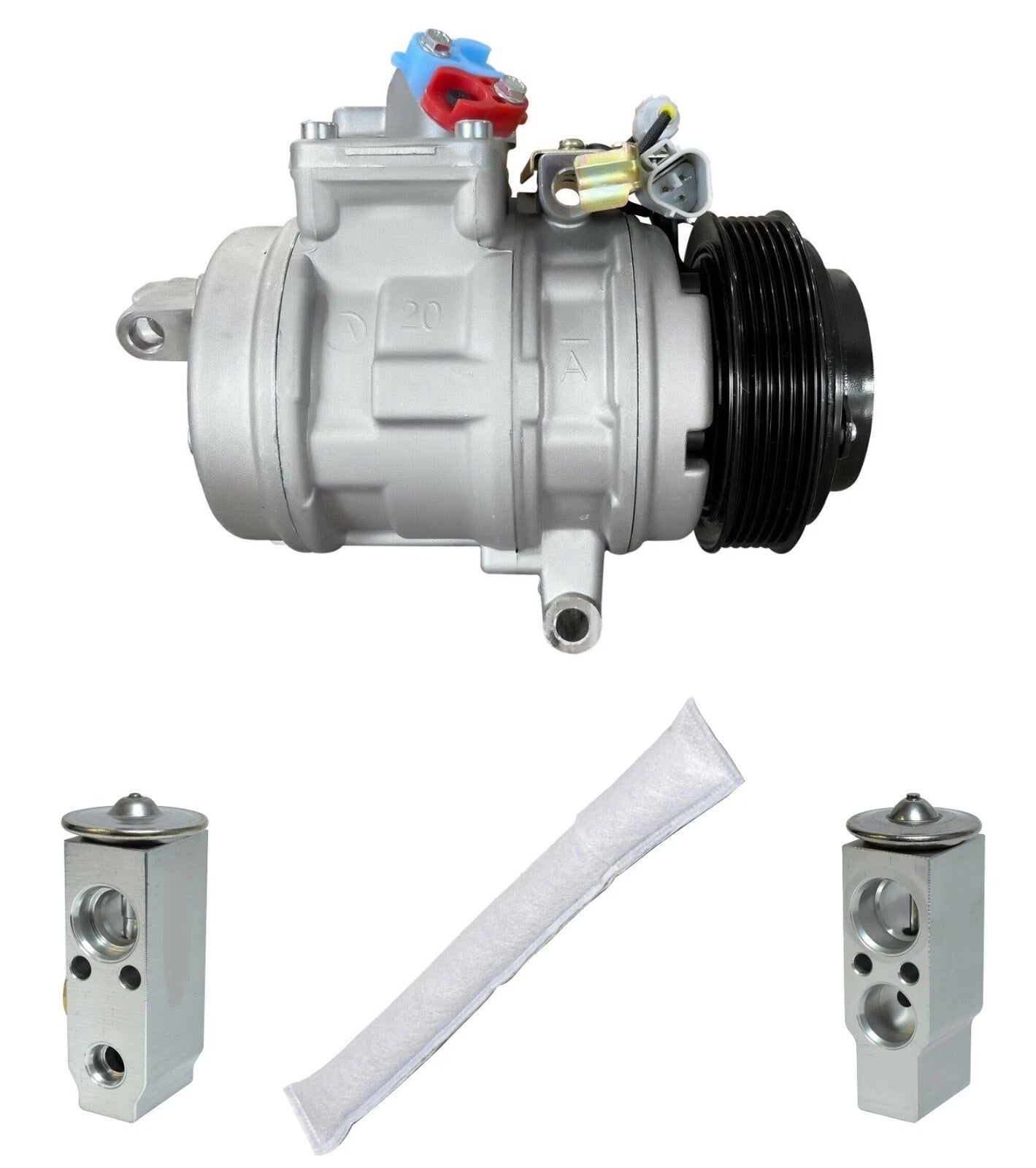 A C Compressor Kit Replacement for Toyota Land Cruiser 4.7L (1999–2000)