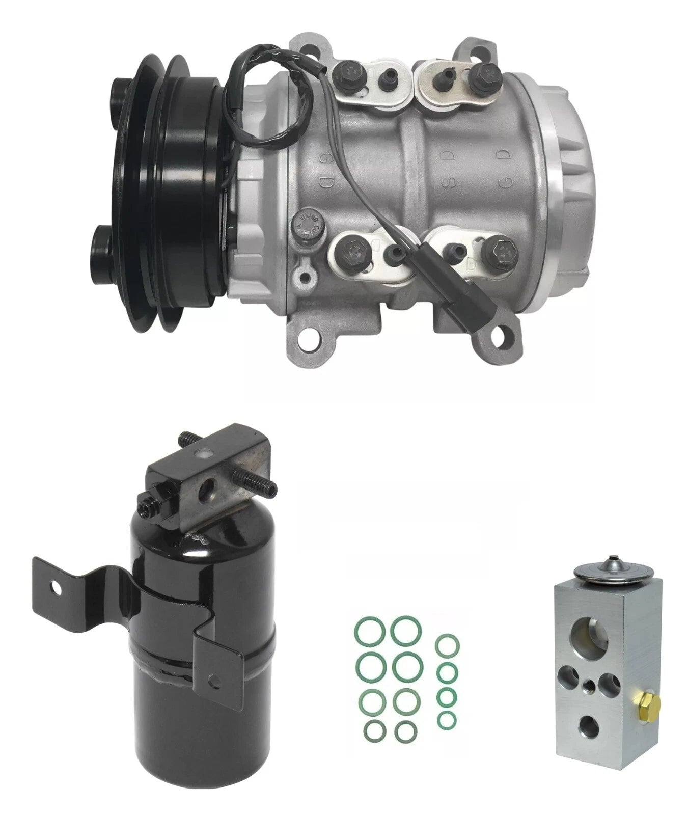 AC Compressor Kit Replacement for Plymouth Voyager 2.2L (1984–1987)