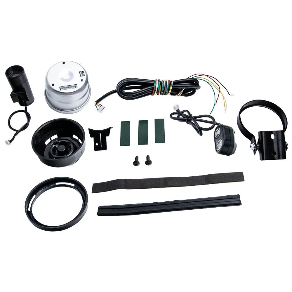 7 Color LED 80mm Tachometer Gauge for 12V Gasoline (1980–1980)