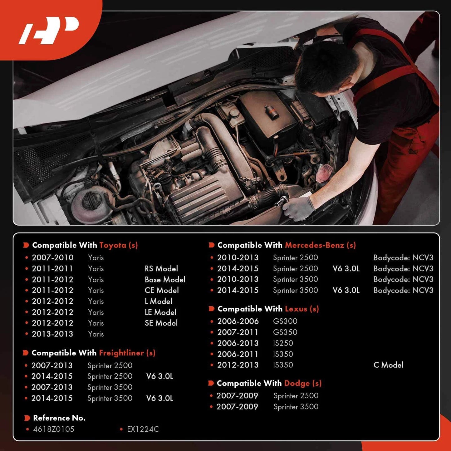 A/C Compressor Control Valve for Toyota Yaris (2007–2013)