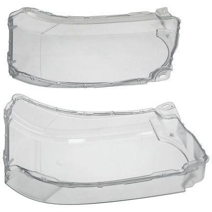 Front Headlight Cover Lens Pair for Land Rover Range Rover Sport (2010–2013) Clear