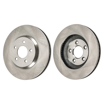Front Ceramic Brake Pads and Rotors for Ford Mustang V8 4.6L (2005–2010)