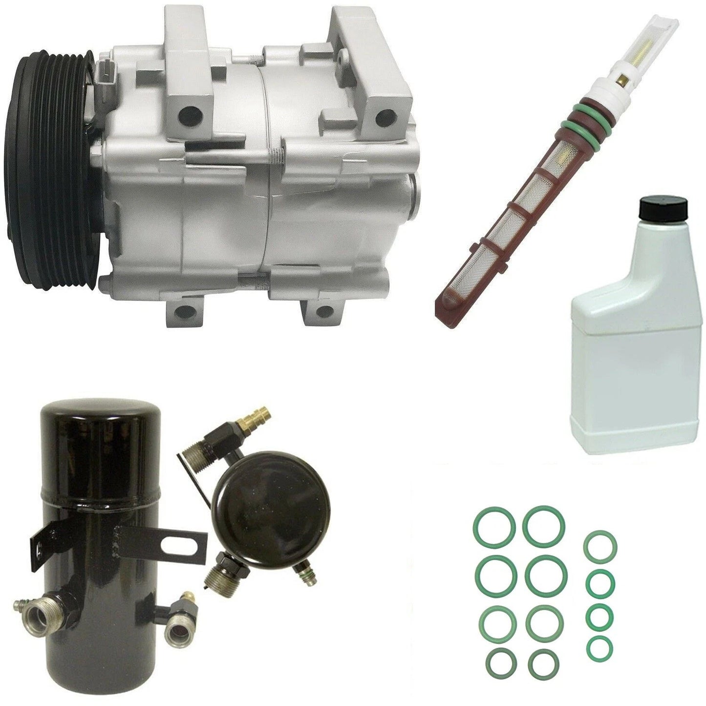 AC Compressor Kit Replacement for Toyota ECHO  (2003–2005)