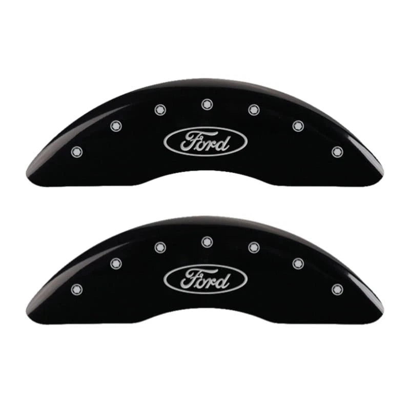 Caliper Covers Set of 4 with Engraved Ford Oval for 2021–2024 Ford Edge