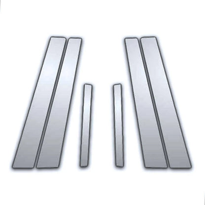 6Pc Chrome Pillar Post Covers Replacement for Nissan Altima (1998–2001)