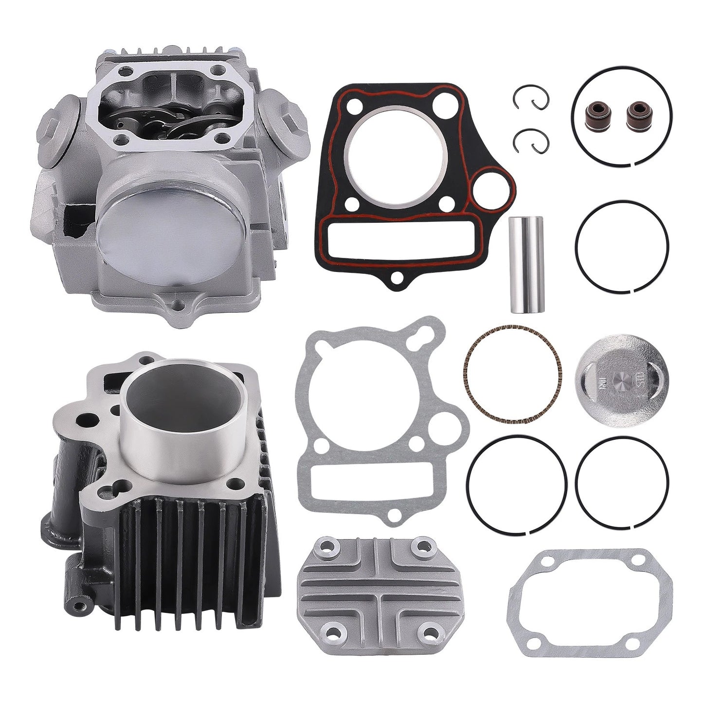 Cylinder Head Piston Kit for Honda ATC70 CRF70F TRX70 S65 (1970–1981)