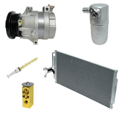 AC Compressor Kit With Condenser for Oldsmobile Silhouette 3.4L (2000–2004)