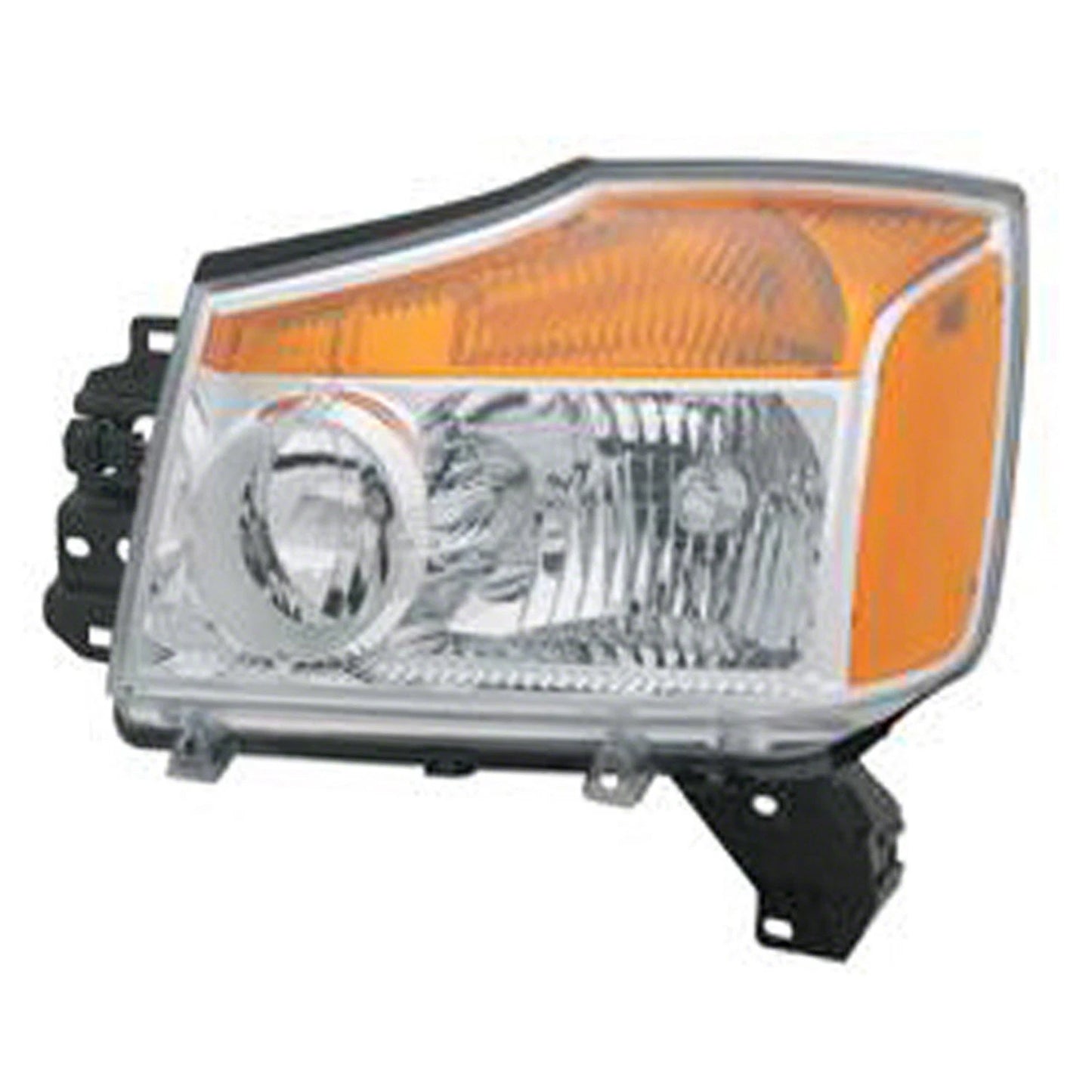 Head Light Assembly Driver Side Replacement for Nissan Titan (2008–2015)