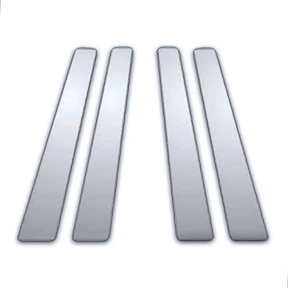 Chrome Pillar Post Covers Set of 4 for Mercedes S 550 (2007–2013)