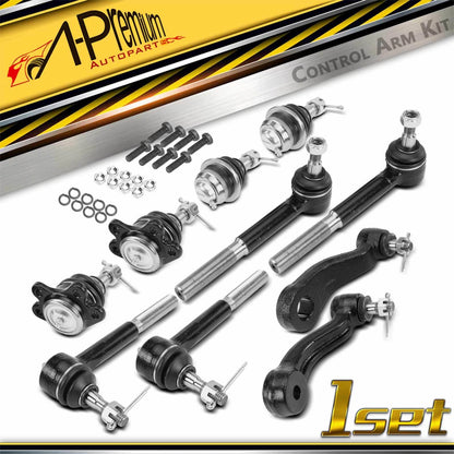 10x Tie Rods & Arms for Chevy Tahoe GMC Yukon (1995–2006)