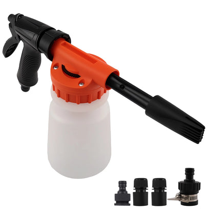 Foam Cannon Car Wash Kit for Most Garden Hose 3/4" Thread (2010–2024)