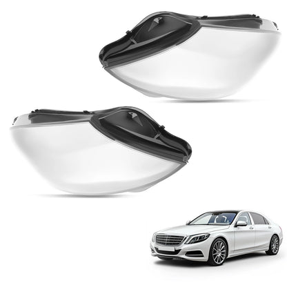 Headlight Lens Cover for Mercedes-Benz W222 S-Class (2014–2017)