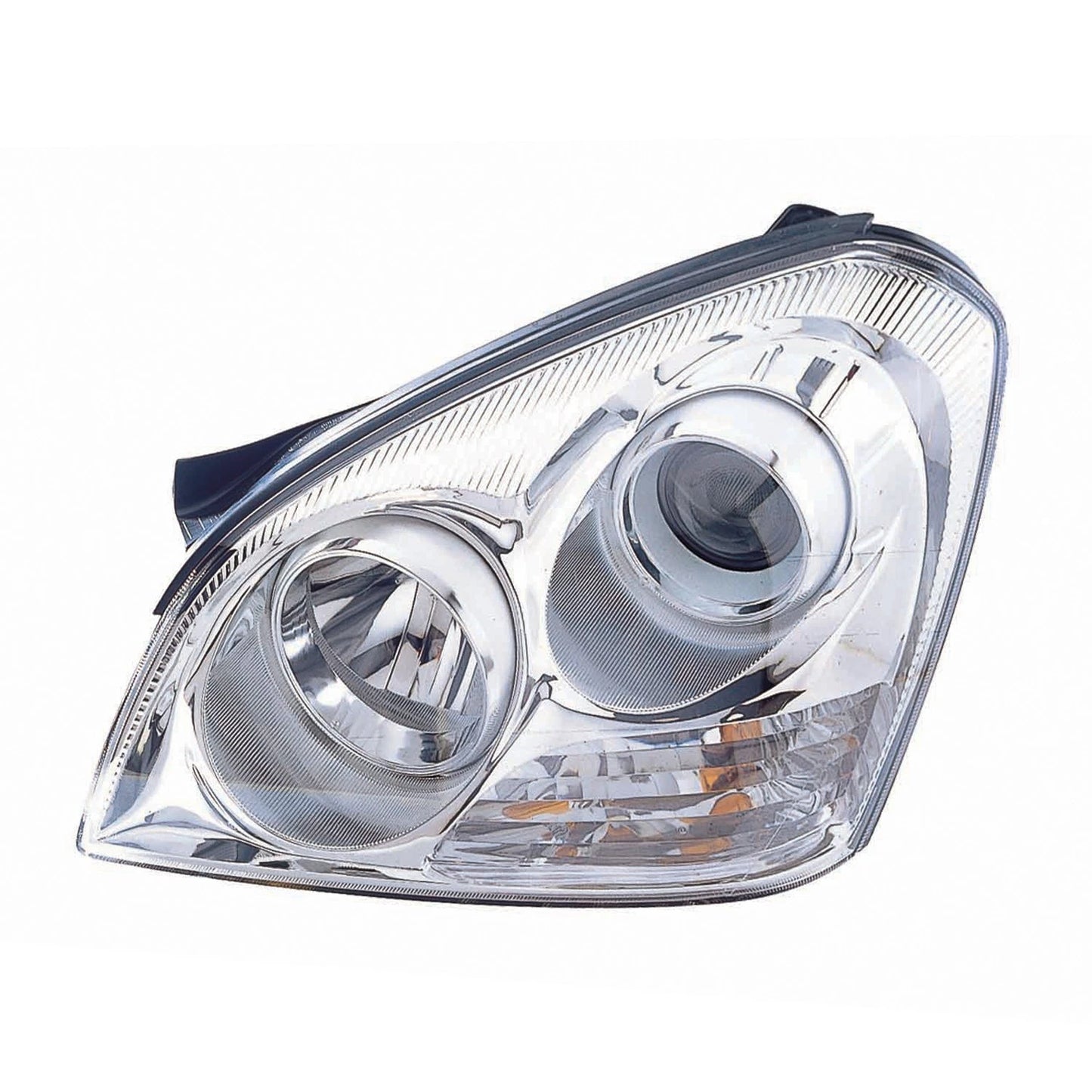 Headlight Assembly Driver Side Chrome Insert for Jeep Wrangler JK (2007–2018)