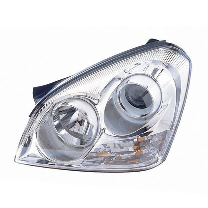 Headlight Assembly Driver Side Chrome Insert for Jeep Wrangler JK (2007–2018)