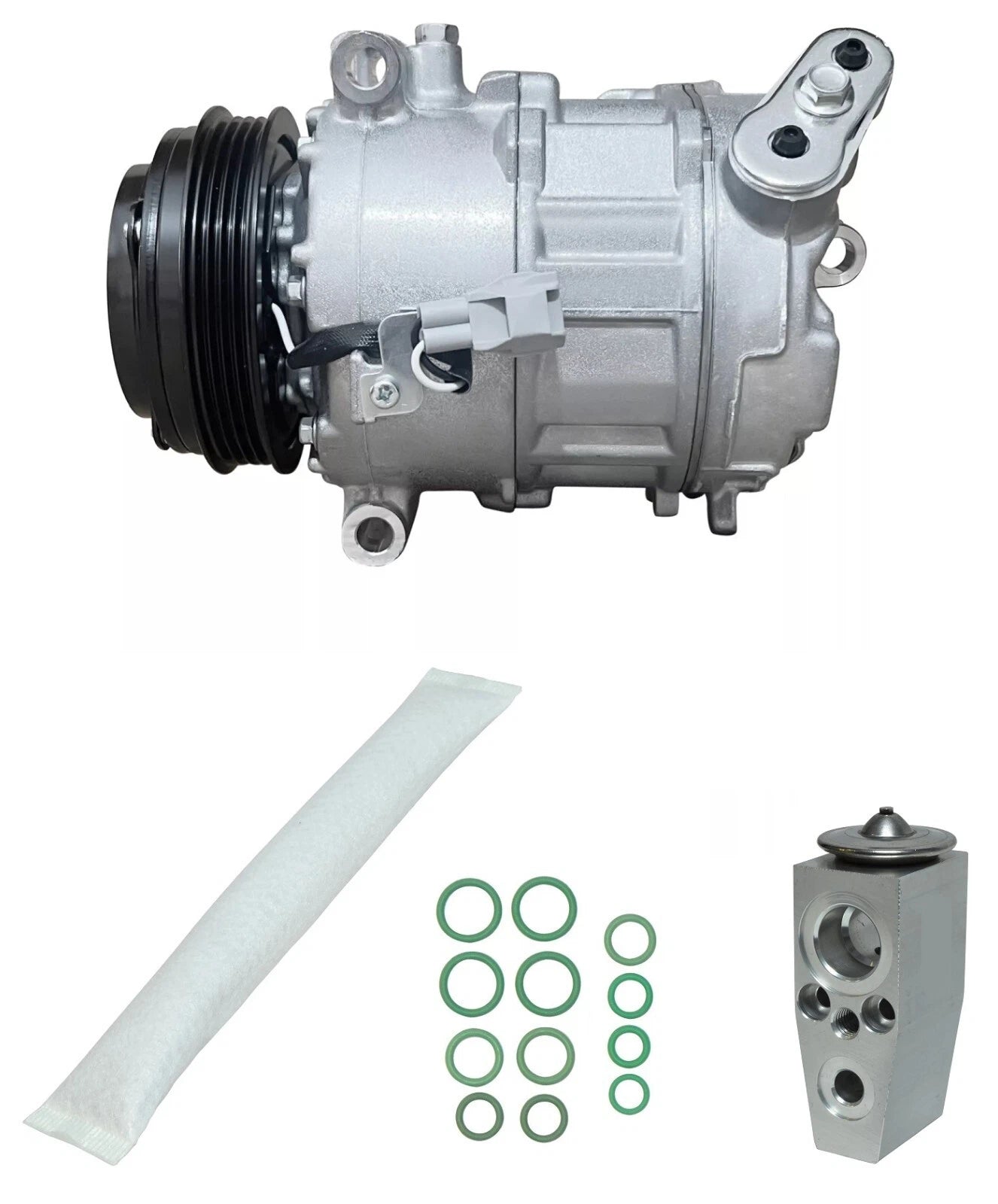 AC Compressor Kit Replacement for Ram ProMaster 3500 3.0L Turbo (2017–2019)