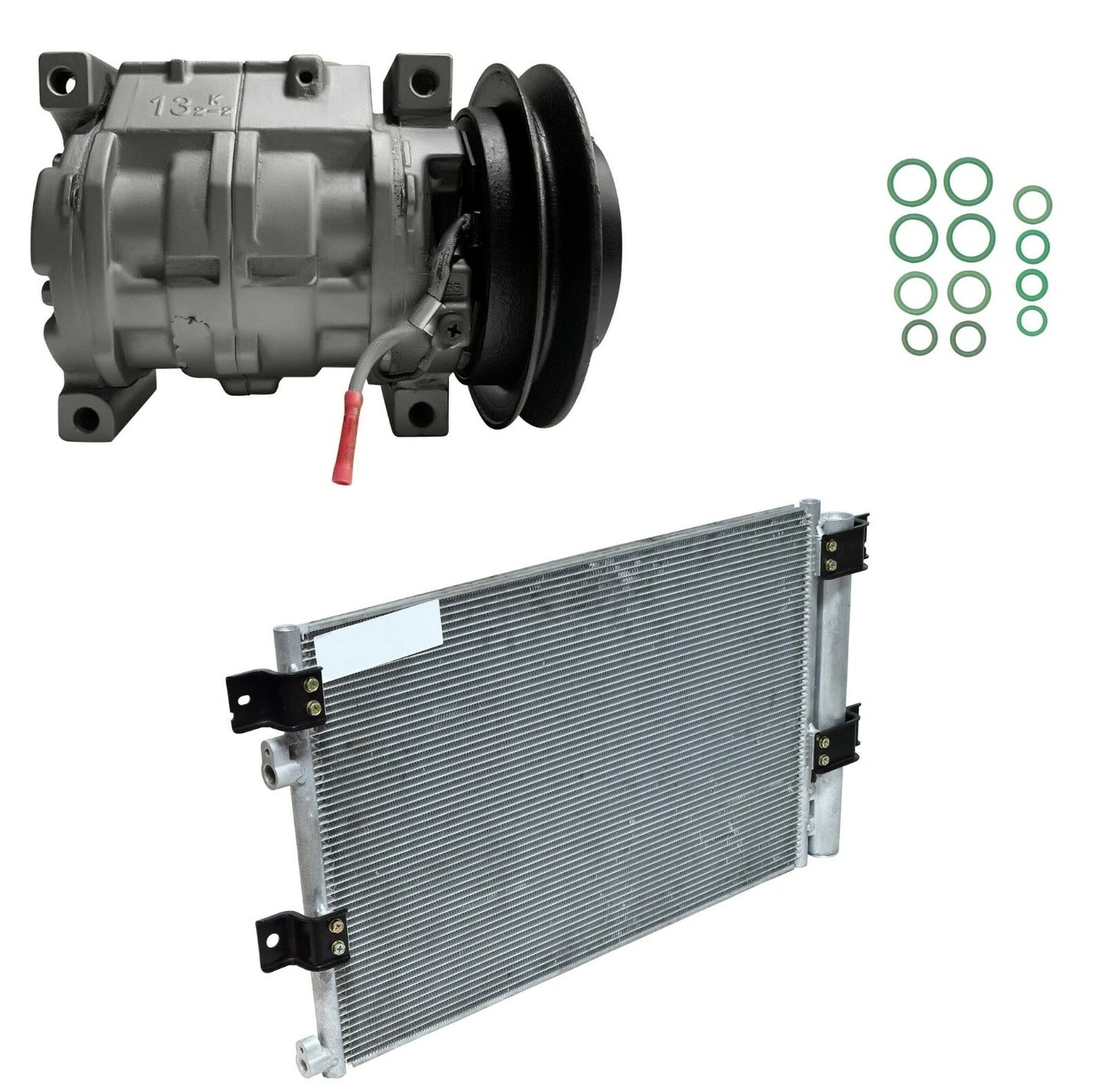 AC Compressor Kit With Condenser for Hino 258LP 7.7L (2011–2014)