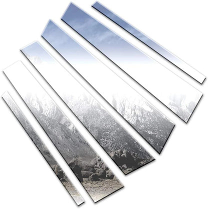 6pc Stainless Steel Pillar Post Trim Luxury FX for Acura RLX (2014–2020)