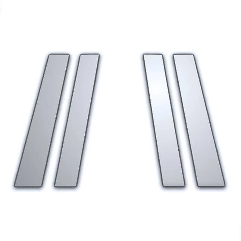Chrome Pillar Post Covers 4Pc for Cadillac Eldorado (1989–1990)