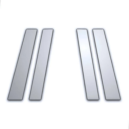 Chrome Pillar Post Covers 4Pc for Cadillac Eldorado (1989–1990)