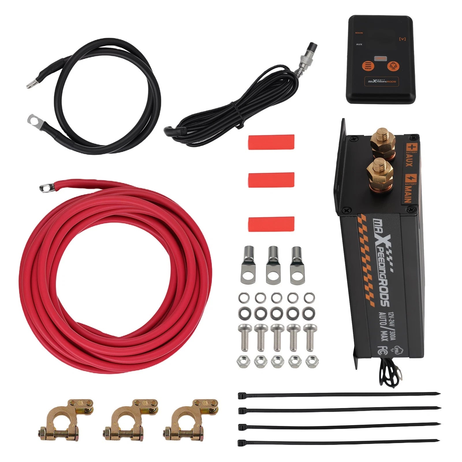 Battery Management System for All Car Types (300A) 12V/24V (—)