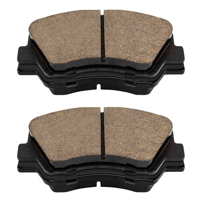 Front Ceramic Brake Pads for Hyundai Accent Kia Rio (2012–2017)