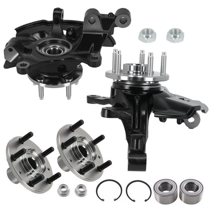 Front Steering Knuckle Hub Assembly for Ford Edge Lincoln MKX (2007–2010)