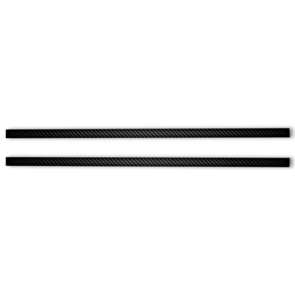 4pc Carbon Fiber Factory Style Side Molding for 2014-18 Chevy Silverado Reg Cab