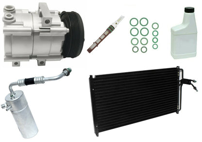 A C Compressor with Condenser Replacement for Toyota Corolla E110 (1995–1999)