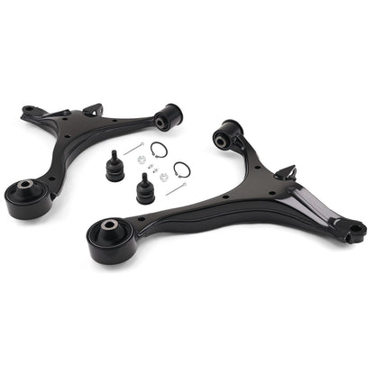 4pcs Front Lower Control Arms & Ball Joints for Honda Civic Acura EL (2001–2005)