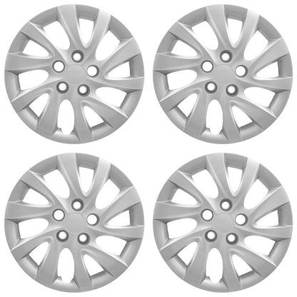 16" Bolt On Wheel Covers Hub Caps for 11-18 Hyundai Elantra Steel Rims R16 Tire