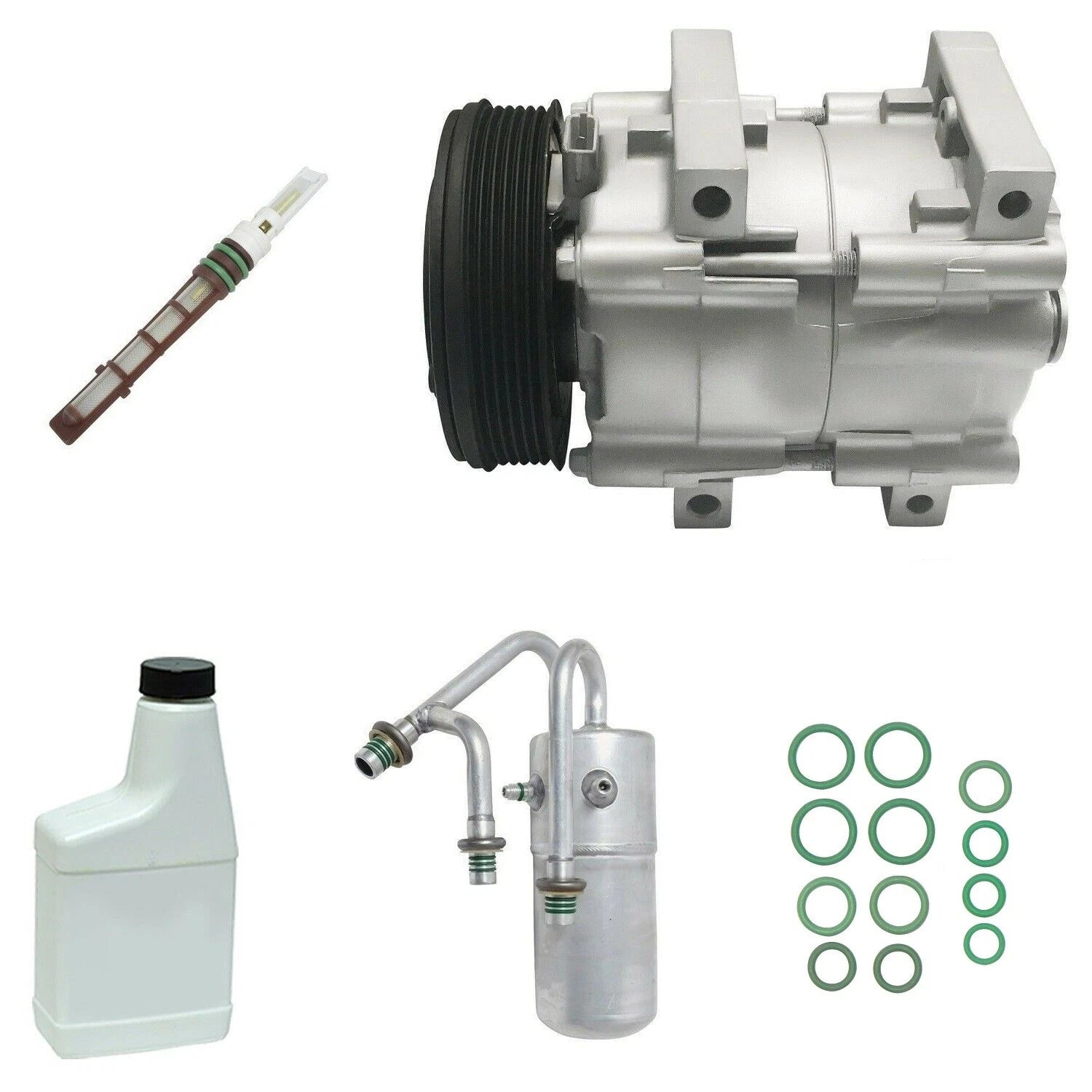 AC Compressor Kit Replacement for Jeep Grand Cherokee (2011–2021)
