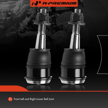 2X Front Lower Side Ball Joint for Chevrolet Cruze (2016–2019)