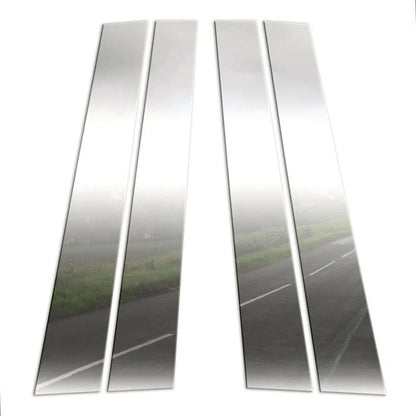 4Pc Chrome Pillar Post Covers Replacement for Nissan Murano (2009–2014)