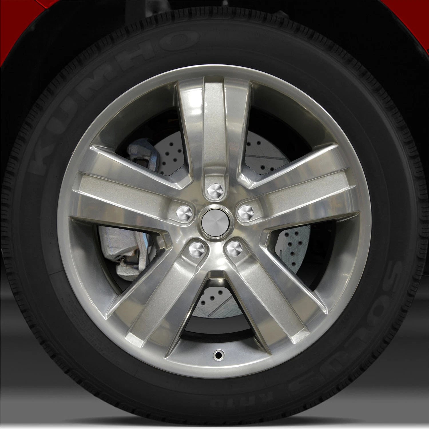 20x7.5 Factory Wheel (Sparkle Silver) For 2012 Jeep Liberty - PERF00180