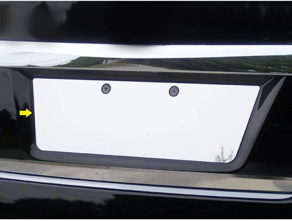 Luxury FX Chrome License Plate Bezel For 2013-2015 Nissan Altima