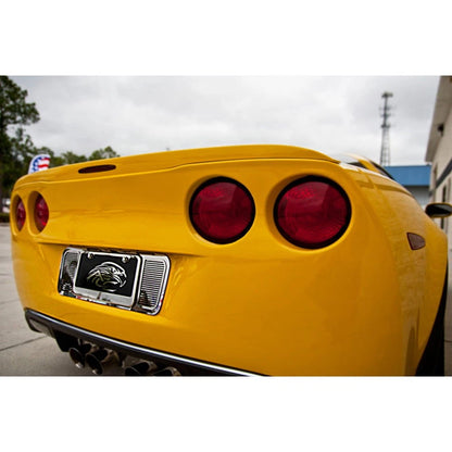 License Plate Back Plate Replacement Billet Style for Chevrolet Corvette (2005–2013)
