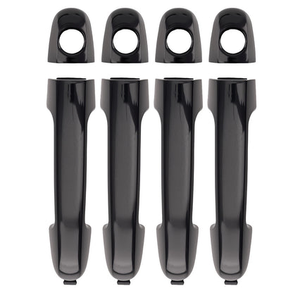 Black Door Handle Set for Hyundai Elantra (2006–2010)