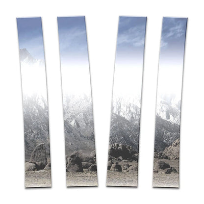 4Pc Chrome Pillar Post Covers Replacement for Cadillac Escalade (2007–2014)