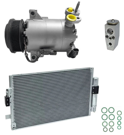 A C Compressor Kit With Condenser for Ford Focus 1.0L Turbo (2017–2018)