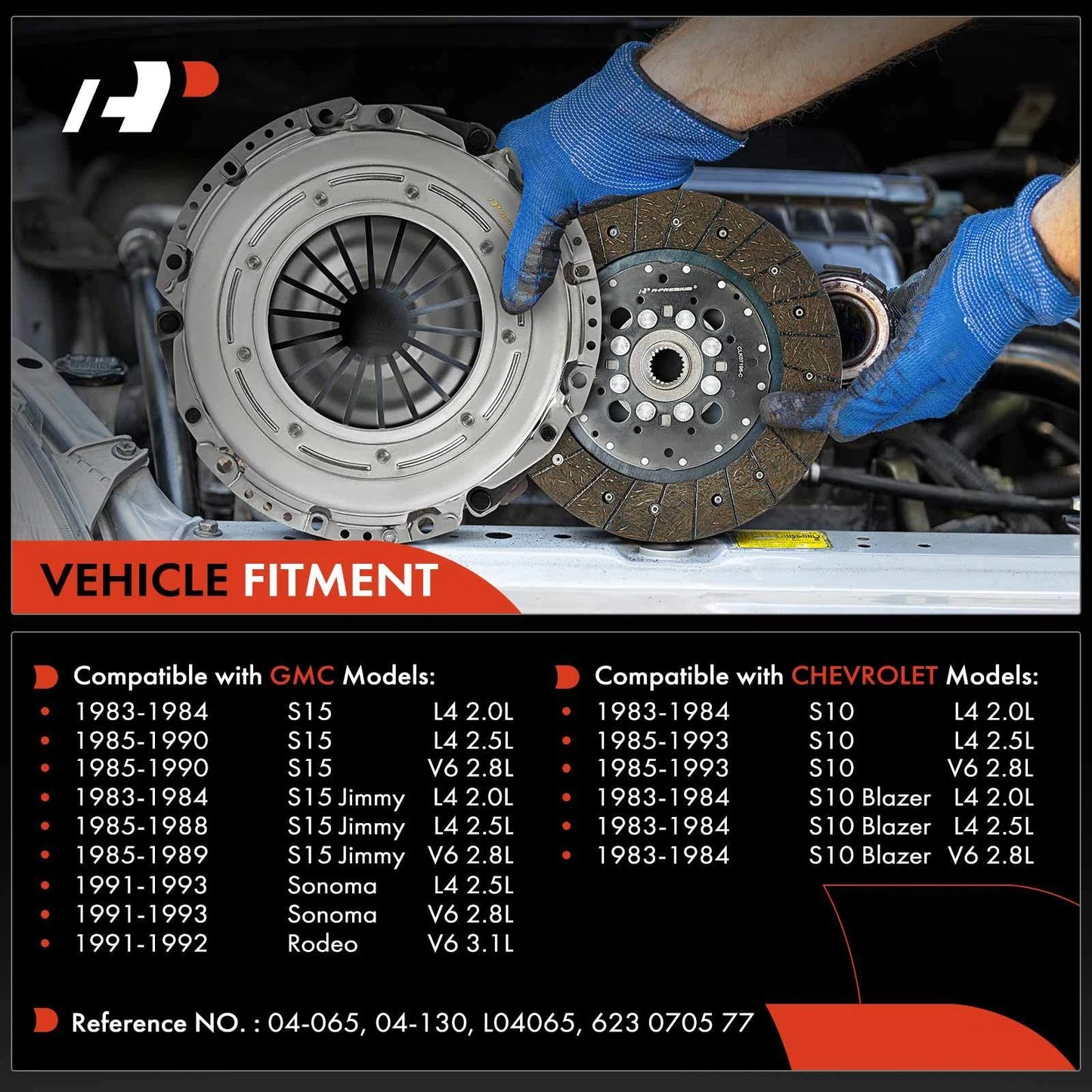 Clutch Kit for Chevrolet S10 Blazer (1983–1989)