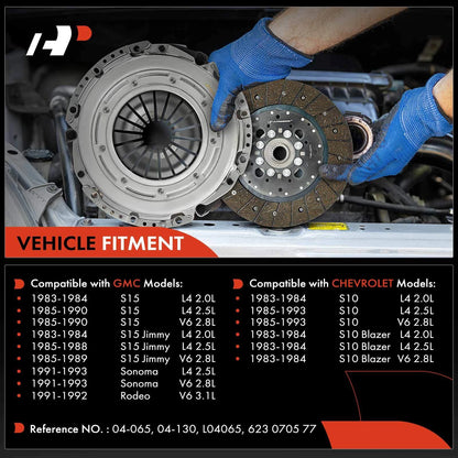 Clutch Kit for Chevrolet S10 Blazer (1983–1989)