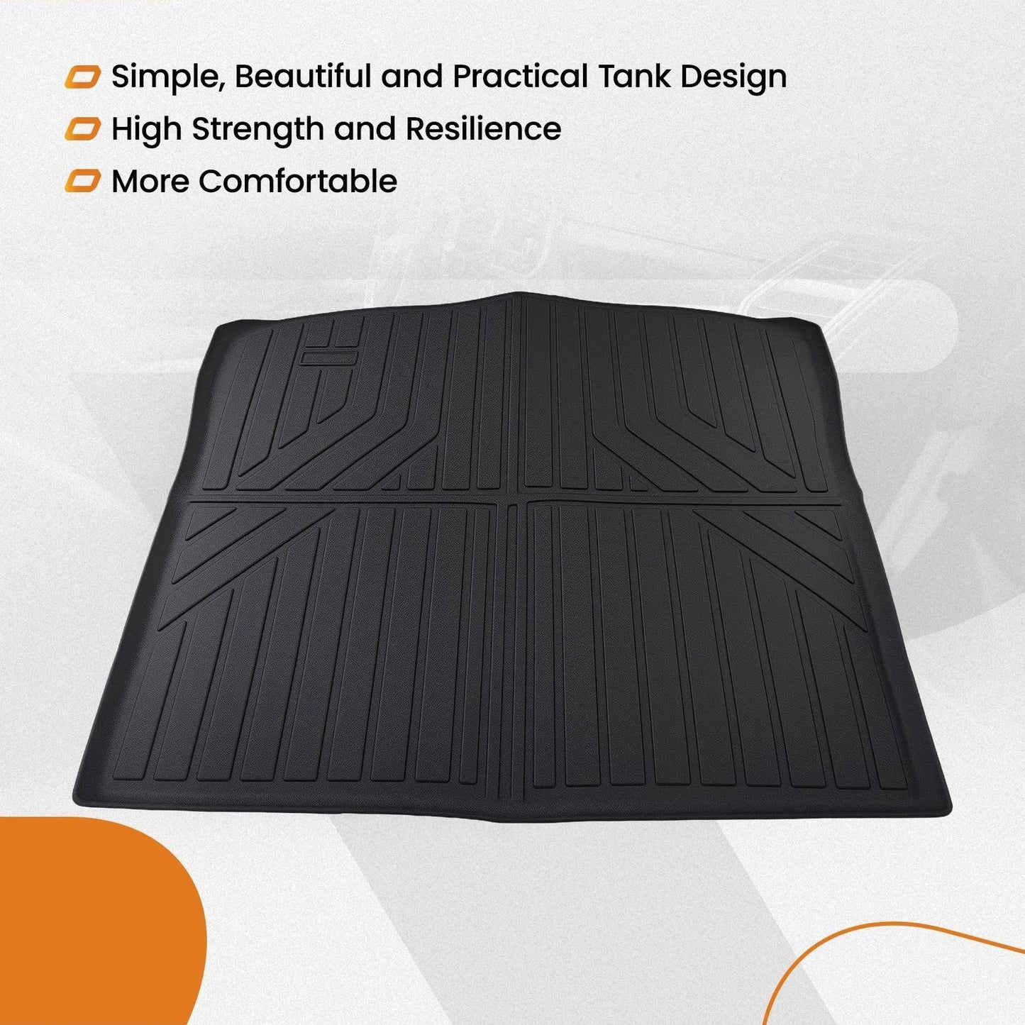 All-Weather Cargo Liner Trunk Mat for Ford Edge (2015–2025)