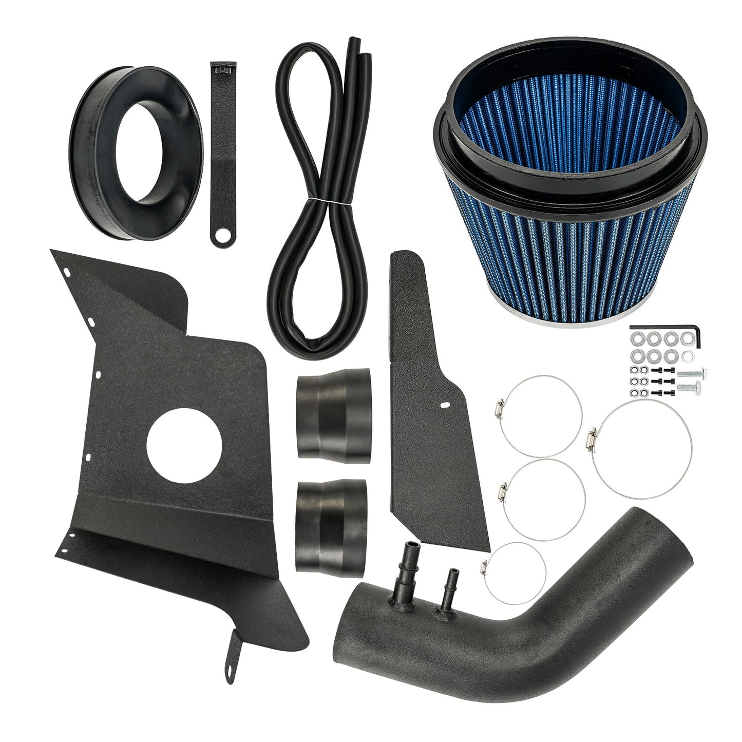 Cold Air Intake Kit for 2015–2017 Ford Mustang V6 3.7L (Blue Filter)